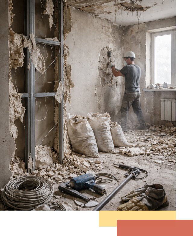 Профессиональный демонтаж зданий и конструкций в Рязани