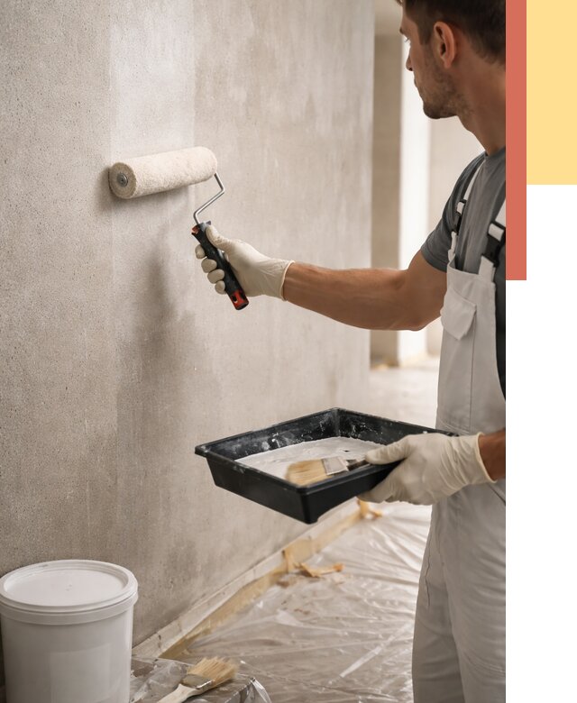 Грунтовка стен в Рязани от 2259 руб. м2 — быстро, недорого, с материалом | ОТДЕЛОЧНИК-Рзн