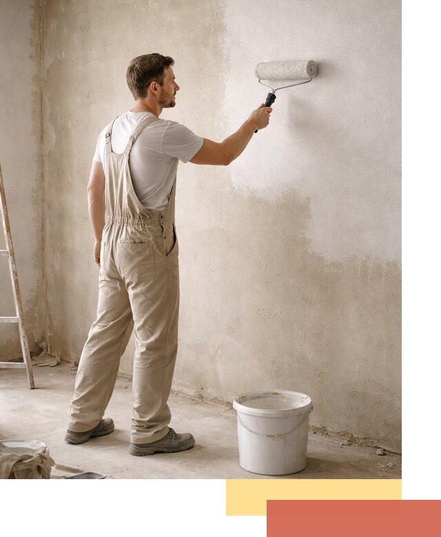 Грунтовка стен под отделку в Рязани профессиональным раствором
