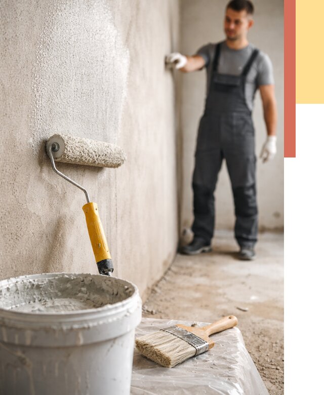 Нанесение бетоноконтакта на стены в Рязани от 4313 руб. быстро и недорого | ОТДЕЛОЧНИК-Рзн