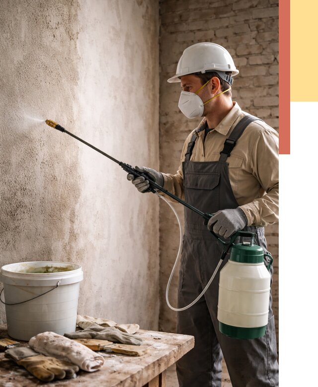 Антисептическая обработка стен в Рязани от 1232 руб. — быстро и недорого | ОТДЕЛОЧНИК-Рзн