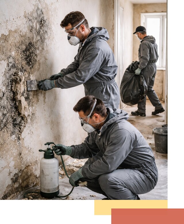 Удаление плесени со стен профессионально в Рязани