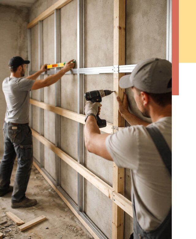 Устройство обрешетки под панели в Рязани от 2156 руб. — монтаж под ключ | ОТДЕЛОЧНИК-Рзн