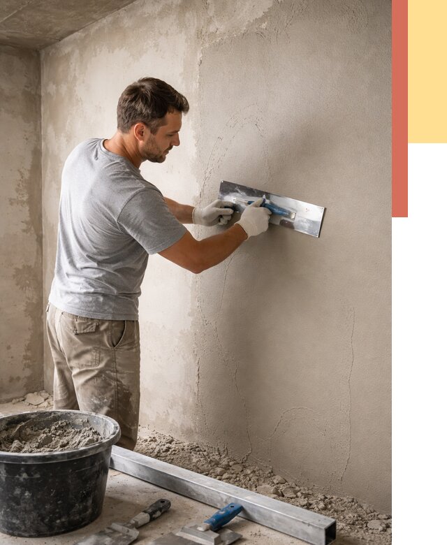 Штукатурка стен без маяков в Рязани от 7393 руб/м2 — услуги и цена | ОТДЕЛОЧНИК-Рзн