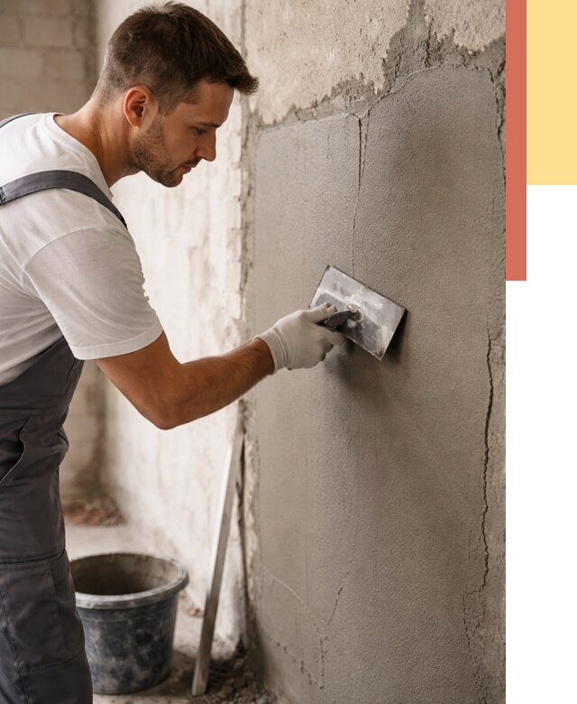 Штукатурка стен под плитку в Рязани от 4313 руб./м2 — выравнивание под плитку | ОТДЕЛОЧНИК-Рзн