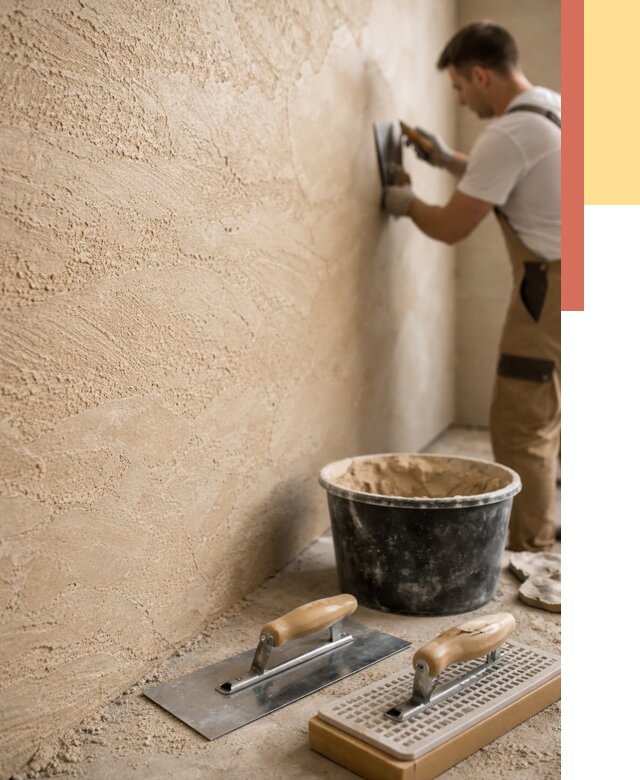 Декоративная штукатурка травертин в Рязани от 1848 руб/м2 — качественно и недорого | ОТДЕЛОЧНИК-Рзн