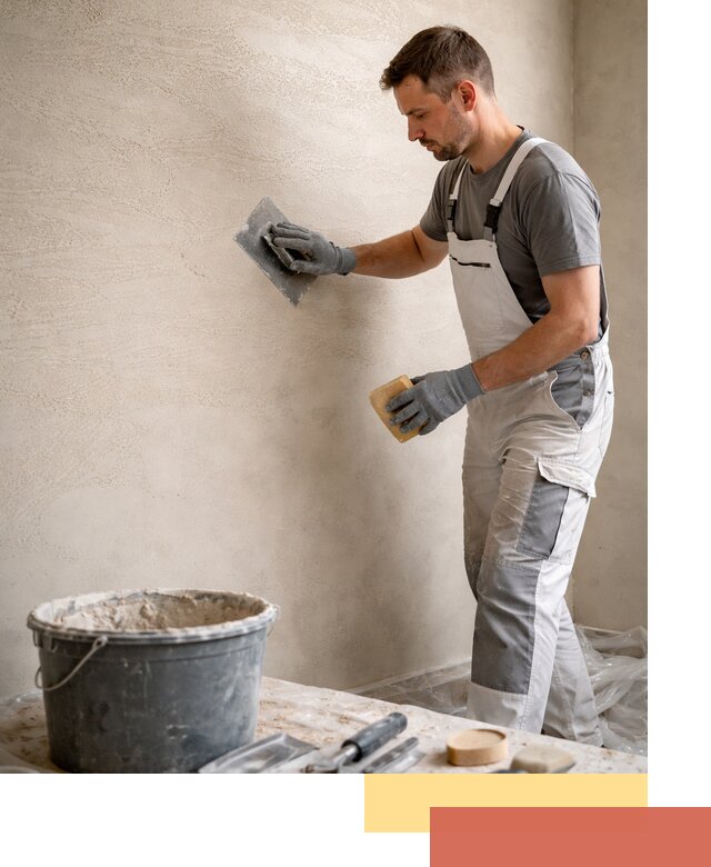 Декоративная штукатурка травертин в Рязани для стен и потолков