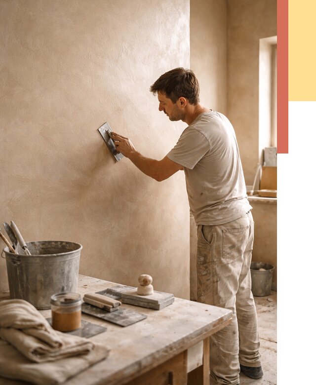 Марокканская штукатурка таделакт в Рязани под ключ от 4313 руб. | ОТДЕЛОЧНИК-Рзн