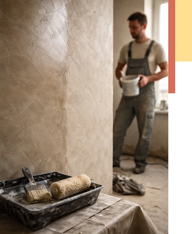 Нанесение воска на штукатурку в Рязани от 3594 руб. | Услуги ОТДЕЛОЧНИК-Рзн