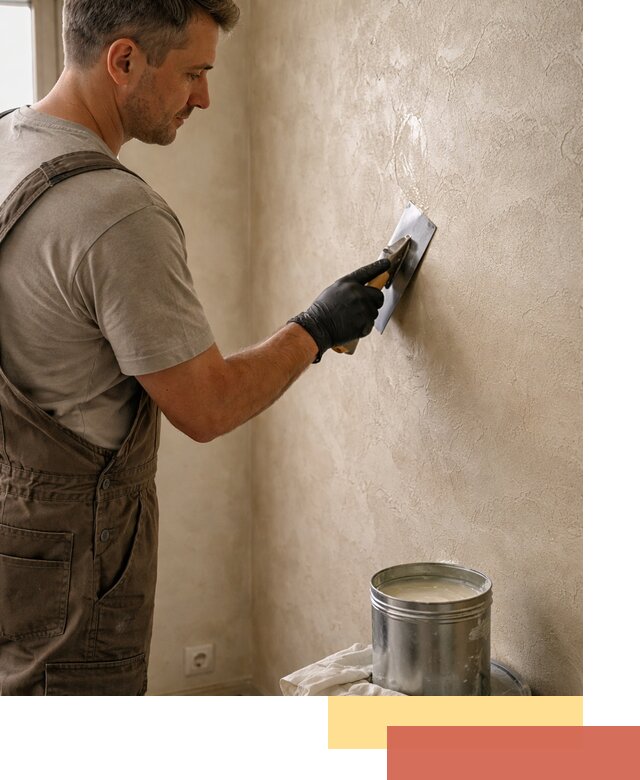 Нанесение воска на штукатурку в Рязани для защиты и блеска