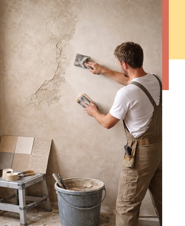 Ремонт декоративной штукатурки в Рязани от 4621 руб. под ключ | ОТДЕЛОЧНИК-Рзн