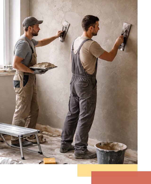 Ремонт декоративной штукатурки и восстановление фактуры в Рязани