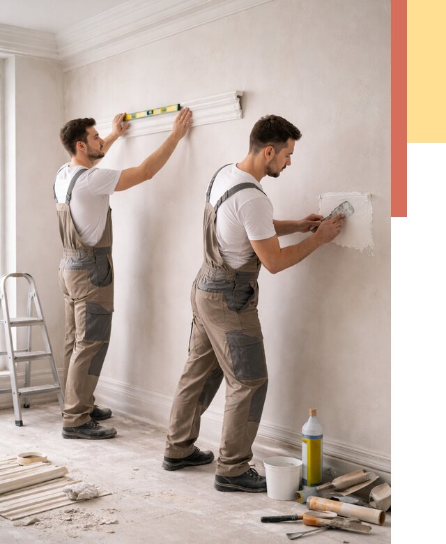 Монтаж лепнины на стены в Рязани от 4621 руб. — недорого, быстро | ОТДЕЛОЧНИК-Рзн