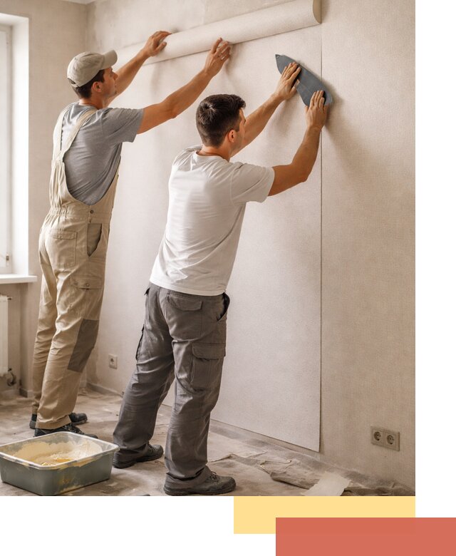 Поклейка виниловых обоев в Рязани профессионально и качественно