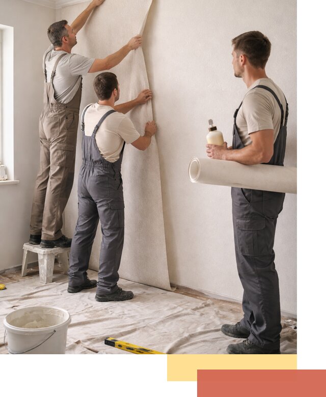 Оклейка стен обоями в Рязани — качественно и профессионально