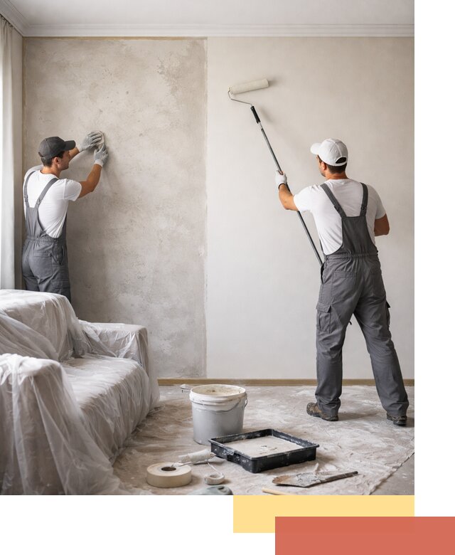 Покраска стен антивандальной краской в Рязани