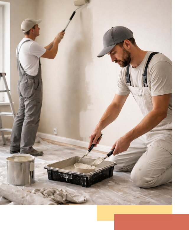 Покраска стен в квартире в Рязани — профессионально и аккуратно