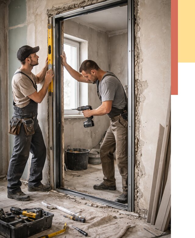 Закладка дверного проема в Рязани от 3594 руб. — быстро и недорого | ОТДЕЛОЧНИК-Рзн