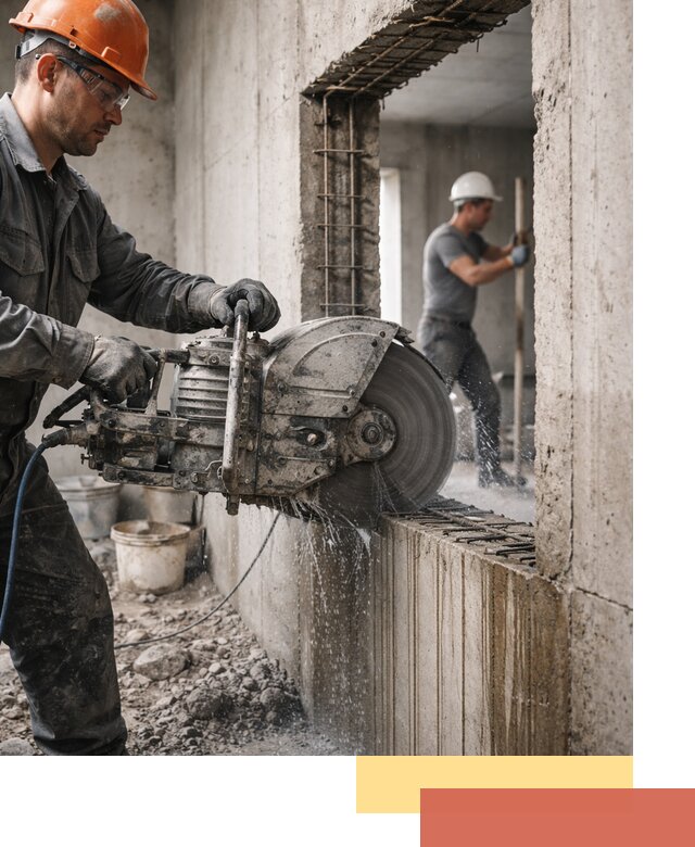 Алмазная резка проемов в Рязани быстро и точно