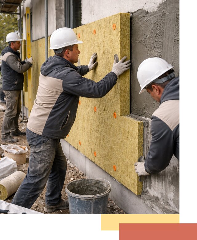 Утепление стен минватой в Рязани — тепло и звукоизоляция