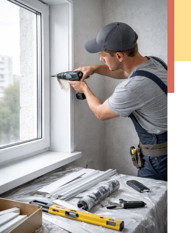 Установка пластиковых откосов в Рязани от 2310 руб. | ОТДЕЛОЧНИК-Рзн монтаж, быстро и недорого