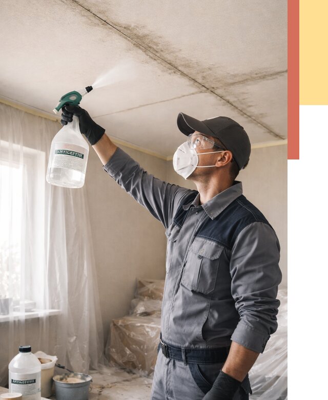 Антисептическая обработка потолка в Рязани от 2567 руб. | ОТДЕЛОЧНИК-Рзн