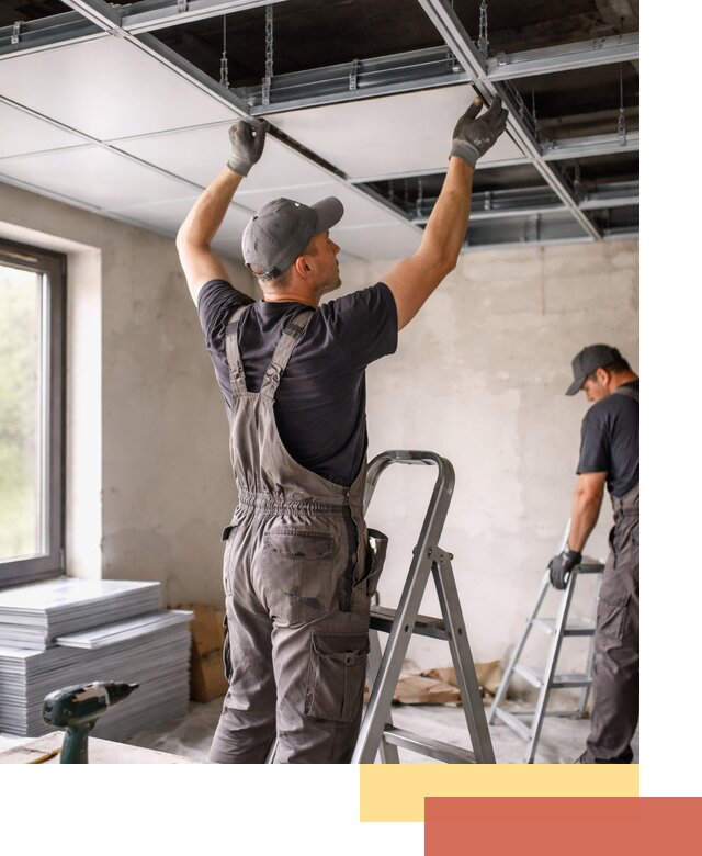 Монтаж кассетного потолка в Рязани качественно и быстро