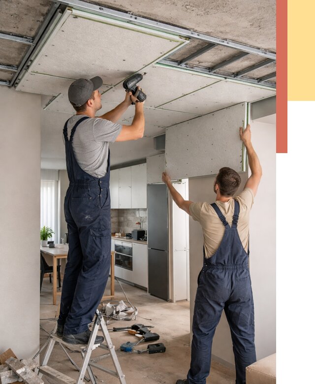 Шумоизоляция потолка панелями зипс в Рязани от 1900 руб. под ключ | ОТДЕЛОЧНИК-Рзн